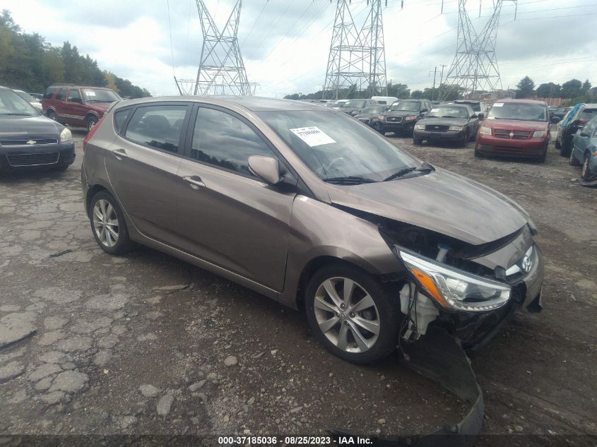 2014 HYUNDAI ACCENT SE - KMHCU5AE4EU178742