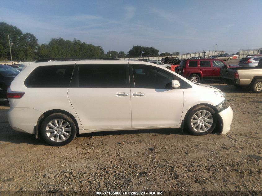 2015 TOYOTA SIENNA XLE/LIMITED - 5TDYK3DC3FS652944