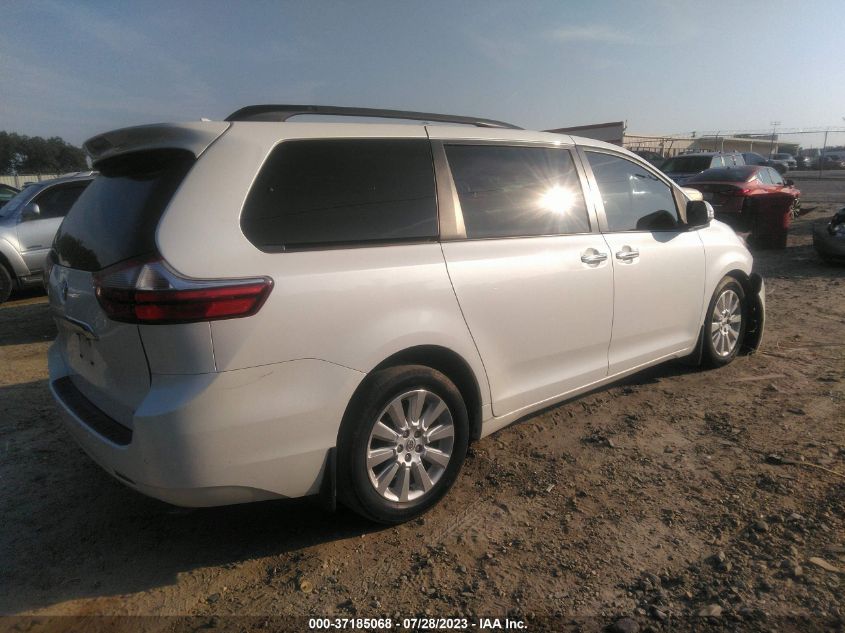 2015 TOYOTA SIENNA XLE/LIMITED - 5TDYK3DC3FS652944