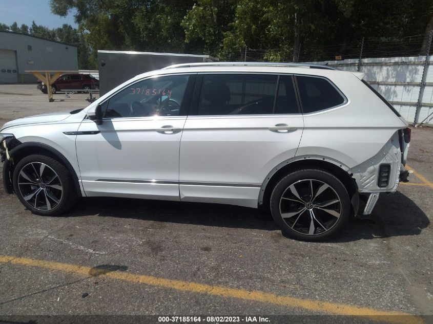 2022 VOLKSWAGEN TIGUAN SEL R-LINE - 3VV4B7AX5NM063911