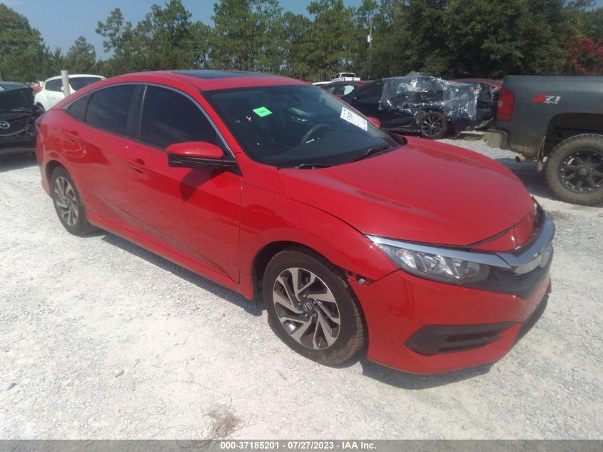 2016 HONDA CIVIC SEDAN EX - 2HGFC2F76GH525511