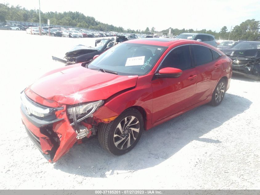 2016 HONDA CIVIC SEDAN EX - 2HGFC2F76GH525511
