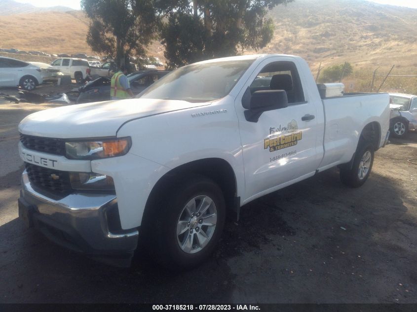 2020 CHEVROLET SILVERADO 1500 WORK TRUCK - 3GCNWAEF3LG447543