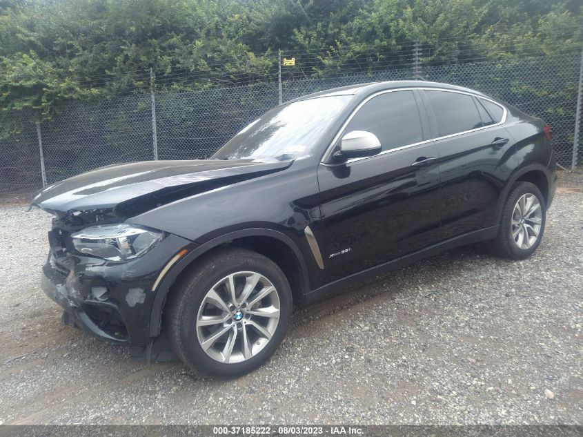 5UXKU2C55J0Z62343 2018 BMW X6, photo no. 2