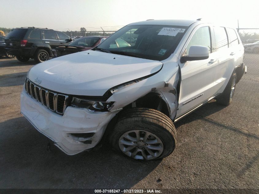 2021 JEEP GRAND CHEROKEE LAREDO E - 1C4RJEAG4MC681927
