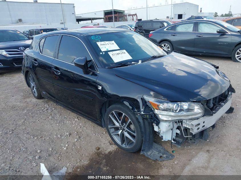 2016 LEXUS CT 200H HYBRID - JTHKD5BHXG2252137