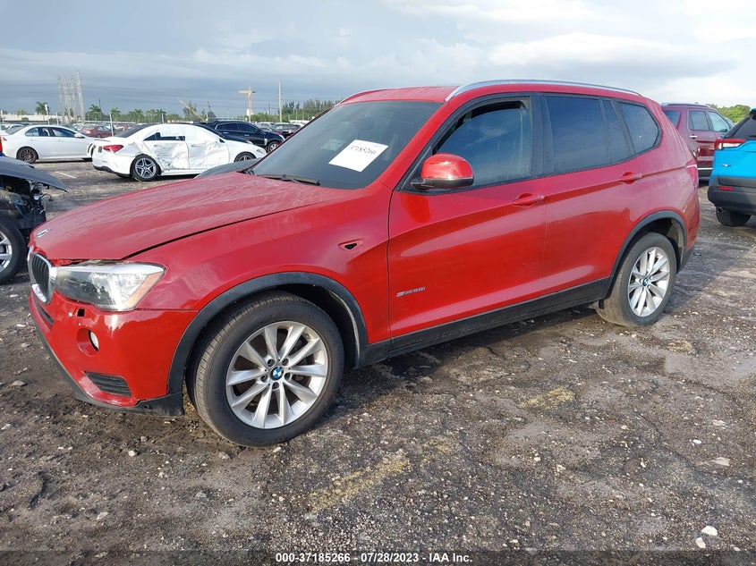 VIN 5UXWZ7C32H0X41002 2017 BMW X3 SDRIVE28I