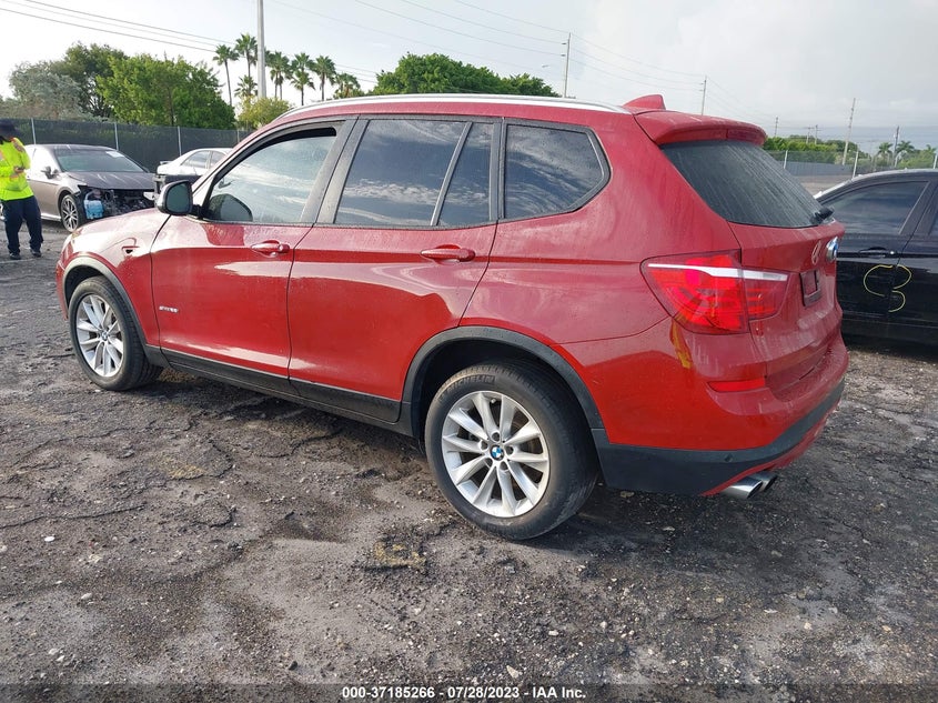VIN 5UXWZ7C32H0X41002 2017 BMW X3 SDRIVE28I