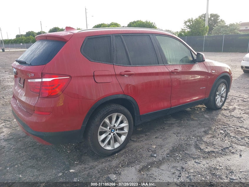 VIN 5UXWZ7C32H0X41002 2017 BMW X3 SDRIVE28I