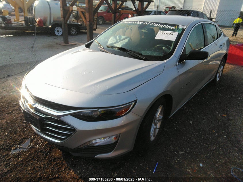 VIN 1G1ZC5ST5MF083942 2021 CHEVROLET MALIBU LS