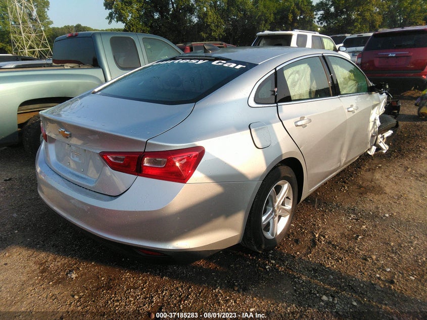 VIN 1G1ZC5ST5MF083942 2021 CHEVROLET MALIBU LS
