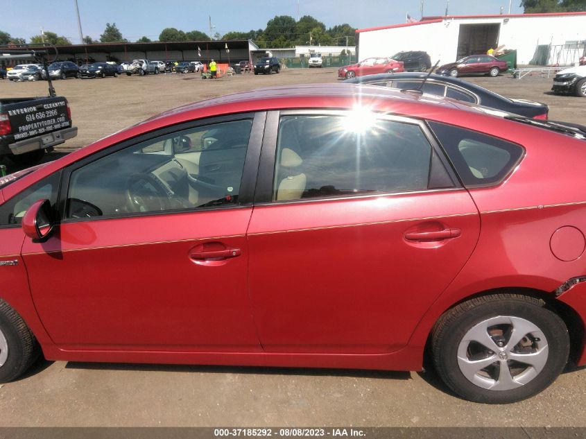 2013 TOYOTA PRIUS ONE/TWO/THREE/FOUR/FIVE - JTDKN3DU0D1627368