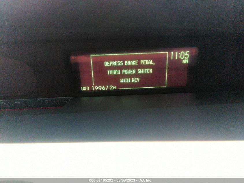 2013 TOYOTA PRIUS ONE/TWO/THREE/FOUR/FIVE - JTDKN3DU0D1627368