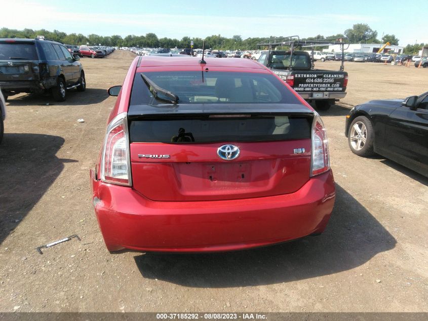 2013 TOYOTA PRIUS ONE/TWO/THREE/FOUR/FIVE - JTDKN3DU0D1627368