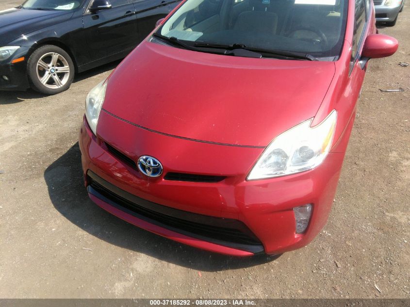 2013 TOYOTA PRIUS ONE/TWO/THREE/FOUR/FIVE - JTDKN3DU0D1627368