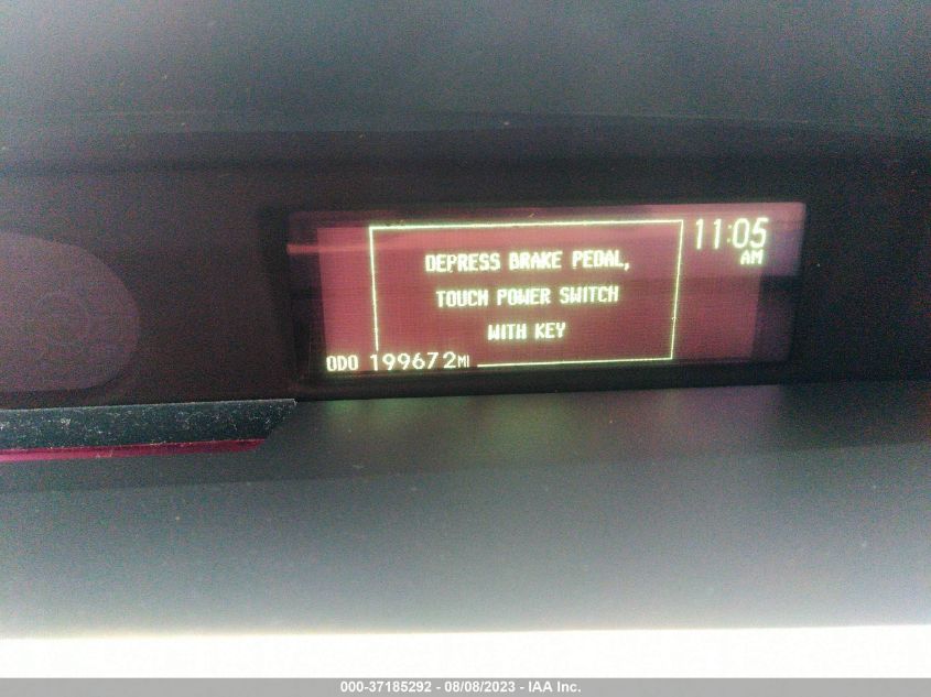 2013 TOYOTA PRIUS ONE/TWO/THREE/FOUR/FIVE - JTDKN3DU0D1627368