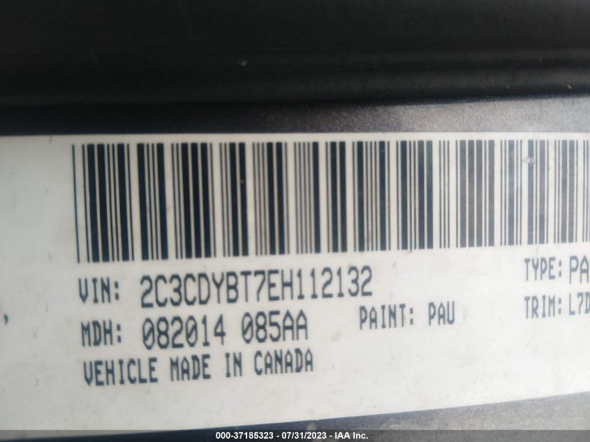 2014 DODGE CHALLENGER R/T - 2C3CDYBT7EH112132