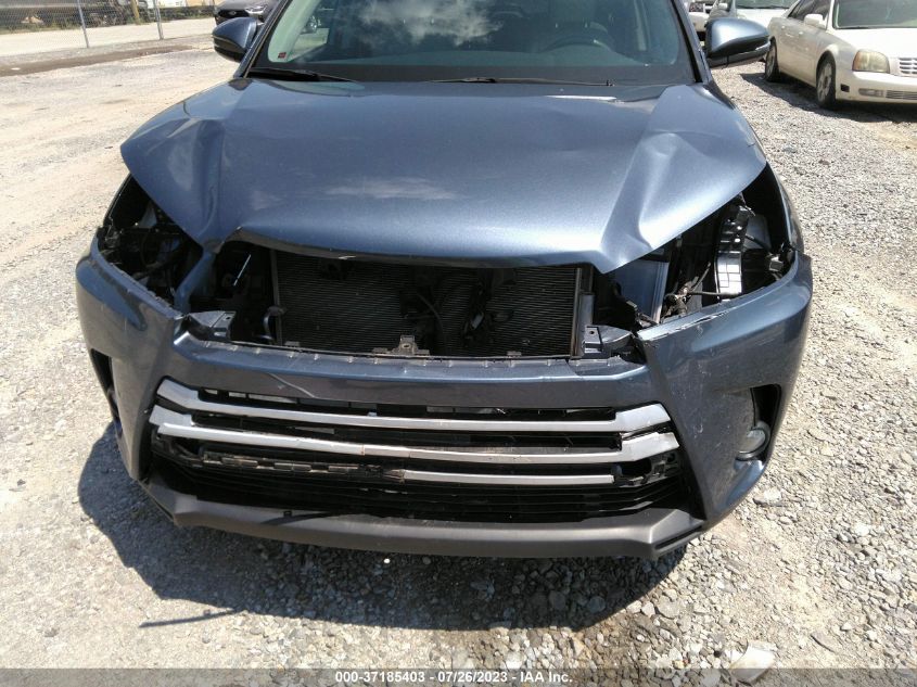 2019 TOYOTA HIGHLANDER XLE - 5TDJZRFH2KS998616