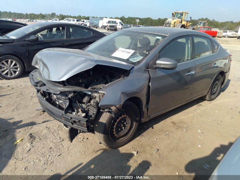 2014 NISSAN SENTRA S/FE+ S/SV/FE+ SV/SR/SL - 3N1AB7AP0EY257971