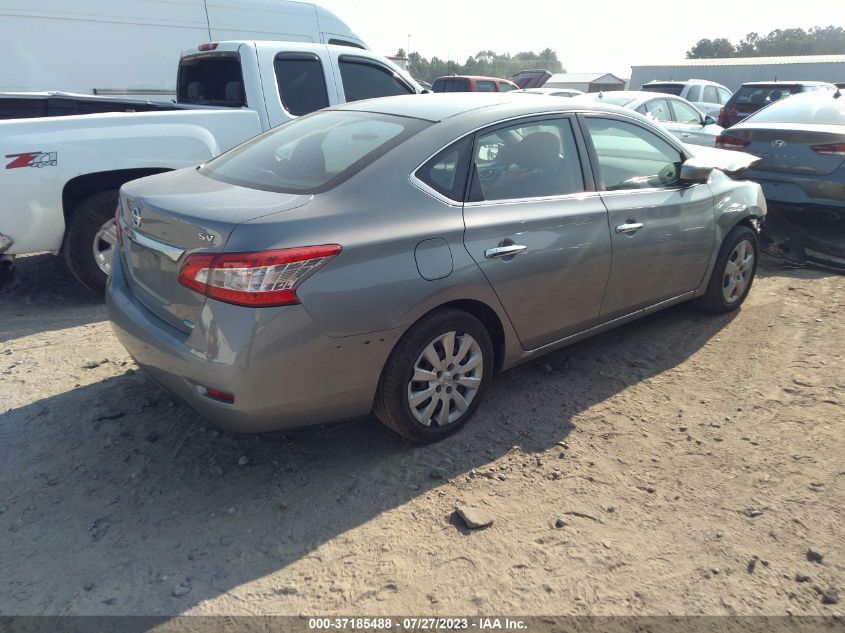 2014 NISSAN SENTRA S/FE+ S/SV/FE+ SV/SR/SL - 3N1AB7AP0EY257971