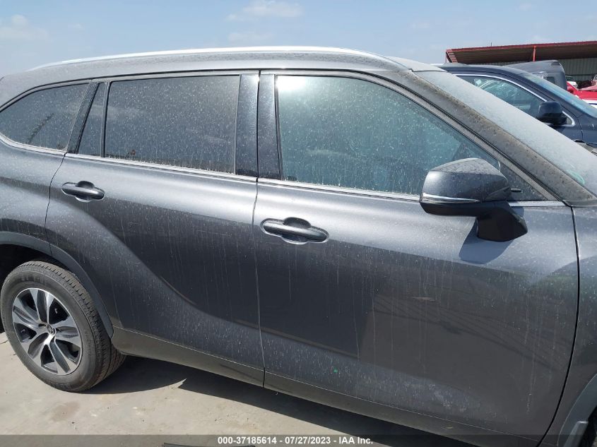 2021 TOYOTA HIGHLANDER XLE - 5TDGZRBH8MS545216