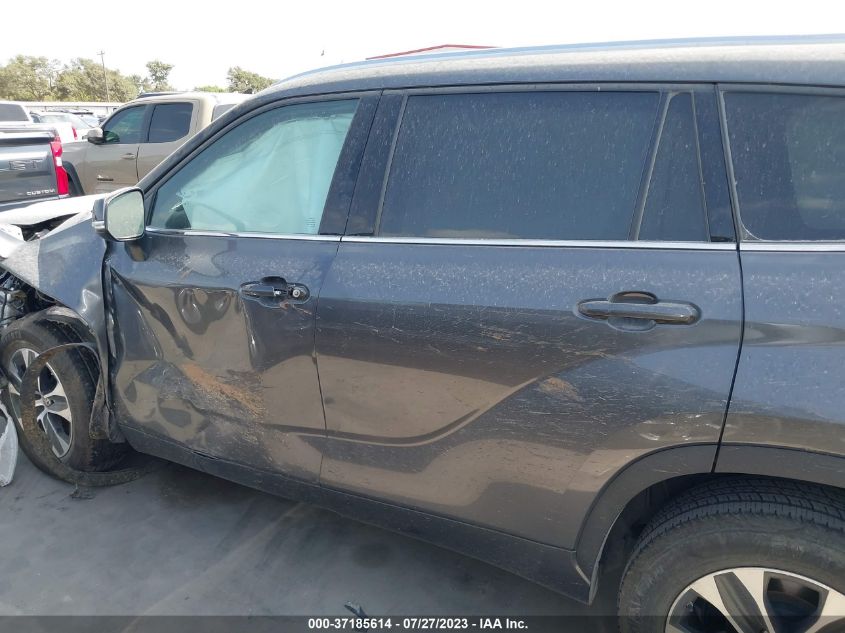 2021 TOYOTA HIGHLANDER XLE - 5TDGZRBH8MS545216