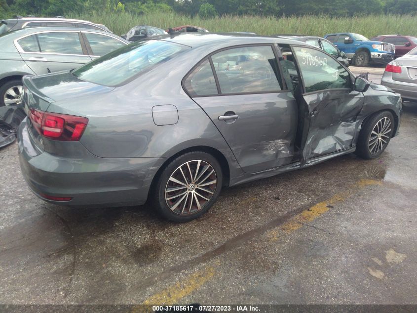 2016 VOLKSWAGEN JETTA SEDAN 1.8T SPORT - 3VWD17AJ0GM298116