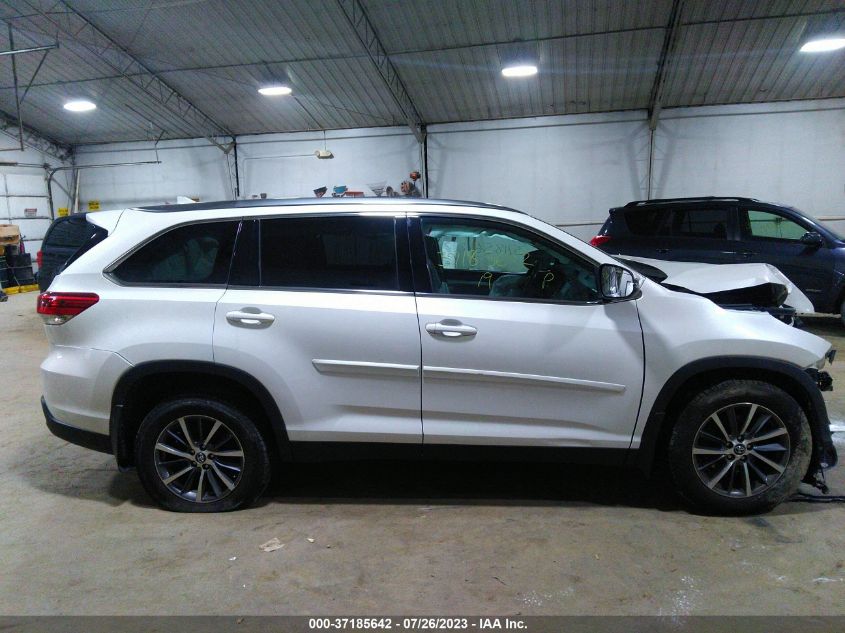 2019 TOYOTA HIGHLANDER SE/XLE - 5TDJZRFH8KS596079