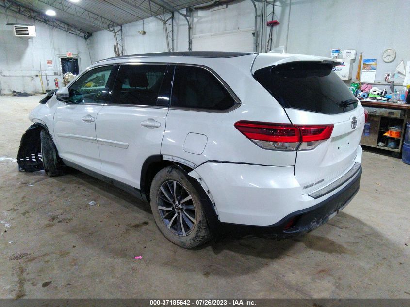 2019 TOYOTA HIGHLANDER SE/XLE - 5TDJZRFH8KS596079