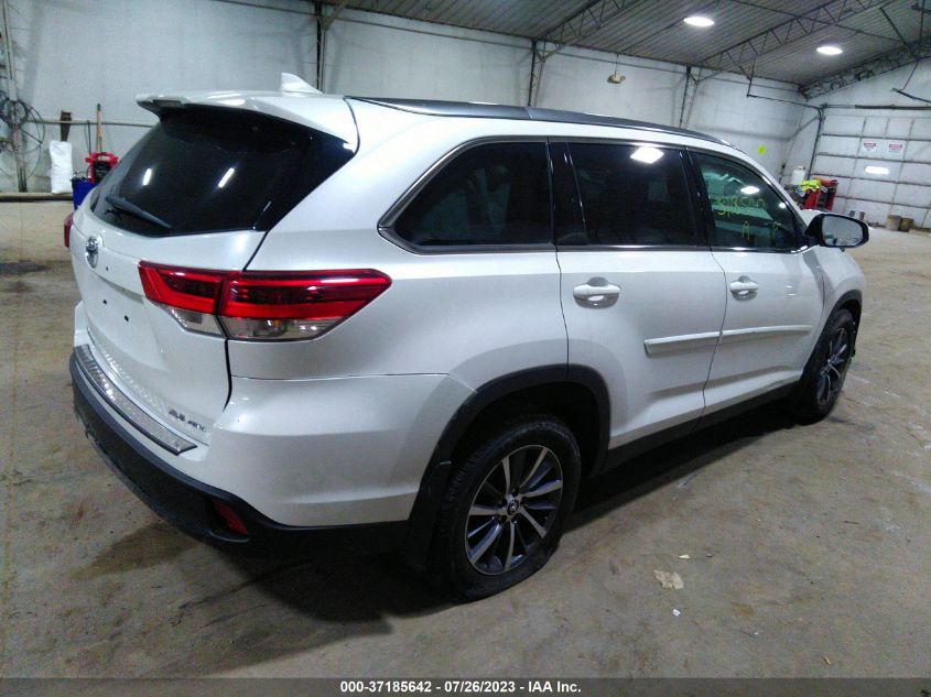 2019 TOYOTA HIGHLANDER SE/XLE - 5TDJZRFH8KS596079