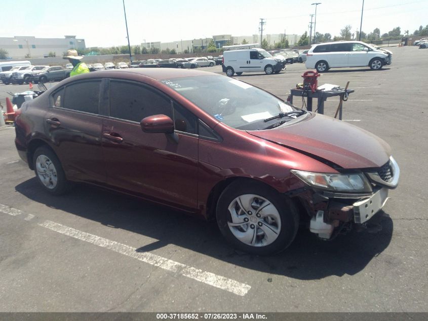2015 HONDA CIVIC SEDAN LX - 19XFB2F57FE266103
