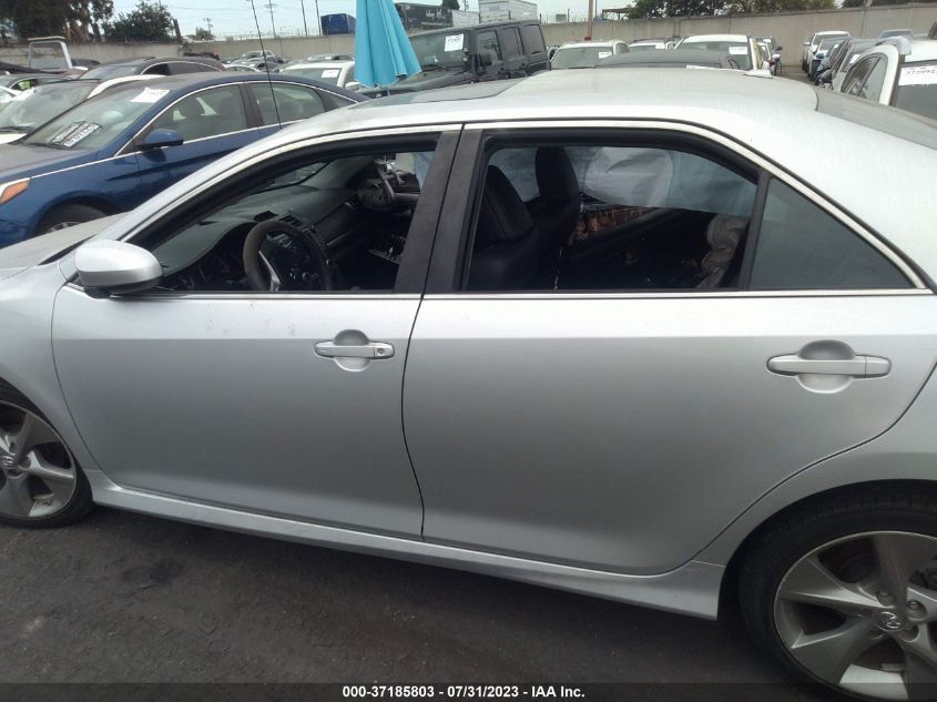 2013 TOYOTA CAMRY SE/XLE - 4T1BK1FK1DU022567