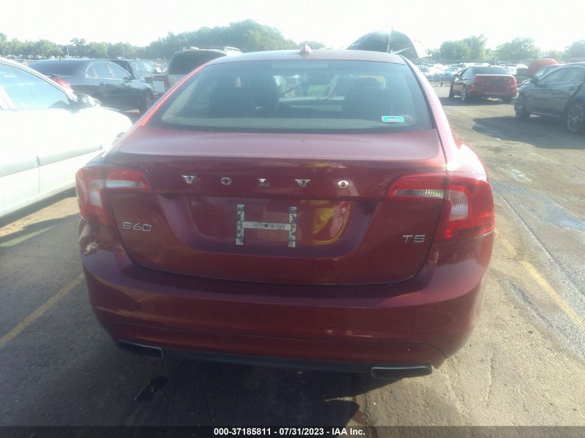 2016 VOLVO S60 T5 DRIVE-E PREMIER - YV126MFK4G2414382