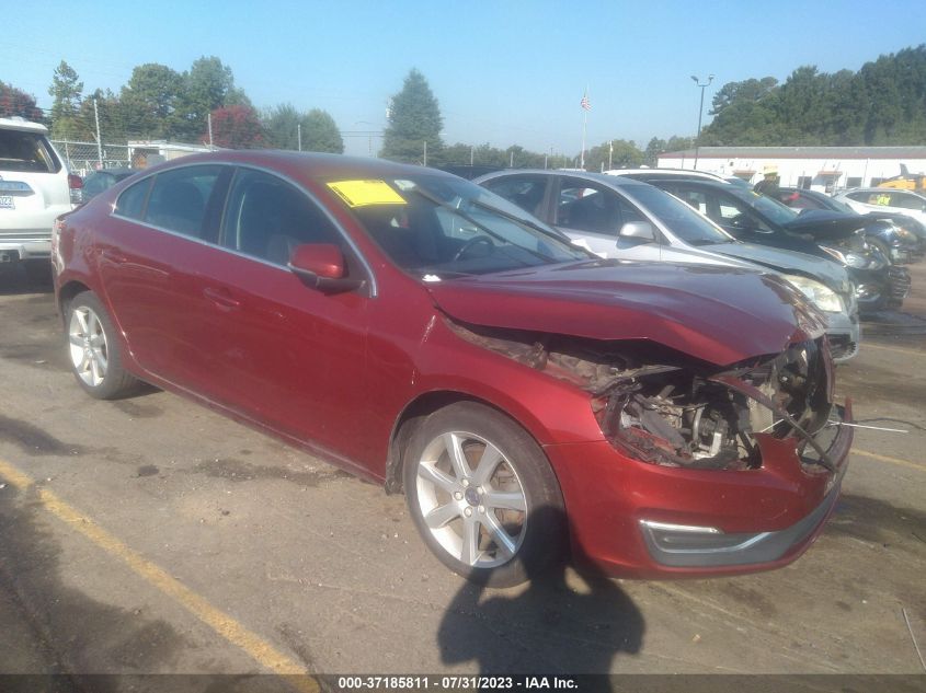 2016 VOLVO S60 T5 DRIVE-E PREMIER - YV126MFK4G2414382