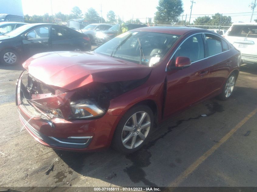 2016 VOLVO S60 T5 DRIVE-E PREMIER - YV126MFK4G2414382