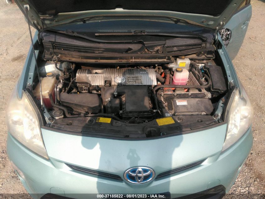 2014 TOYOTA PRIUS FOUR/FIVE/THREE/ONE/TWO - JTDKN3DU7E1750196