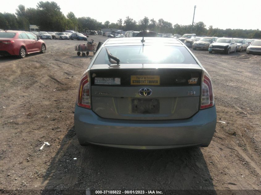 2014 TOYOTA PRIUS FOUR/FIVE/THREE/ONE/TWO - JTDKN3DU7E1750196