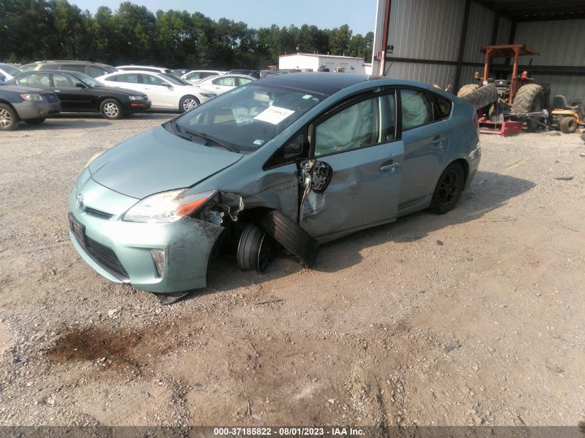 2014 TOYOTA PRIUS FOUR/FIVE/THREE/ONE/TWO - JTDKN3DU7E1750196