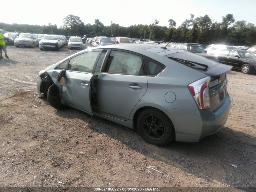 2014 TOYOTA PRIUS FOUR/FIVE/THREE/ONE/TWO - JTDKN3DU7E1750196