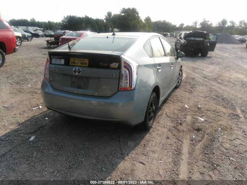 2014 TOYOTA PRIUS FOUR/FIVE/THREE/ONE/TWO - JTDKN3DU7E1750196