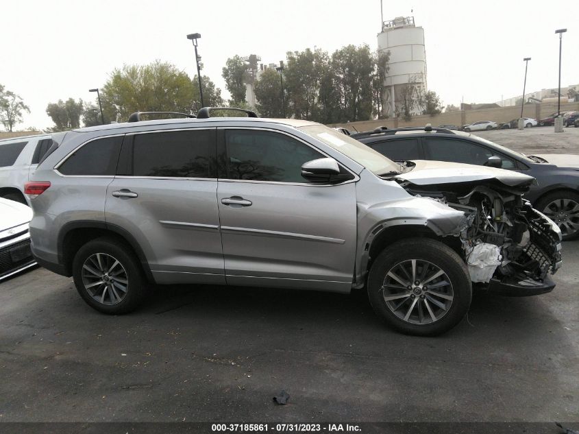 2018 TOYOTA HIGHLANDER SE/XLE - 5TDKZRFH6JS536692