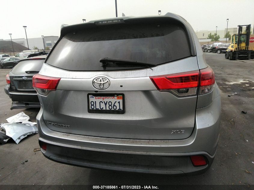 2018 TOYOTA HIGHLANDER SE/XLE - 5TDKZRFH6JS536692