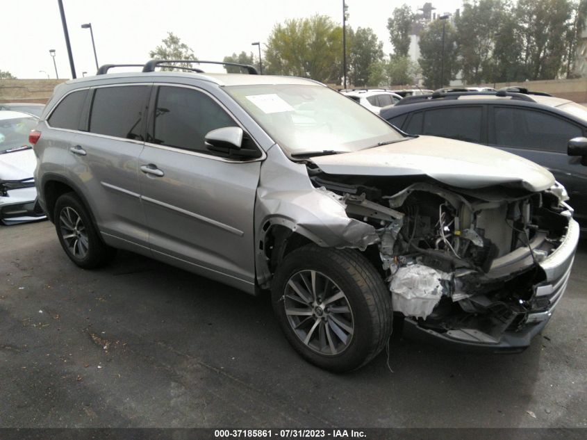 2018 TOYOTA HIGHLANDER SE/XLE - 5TDKZRFH6JS536692