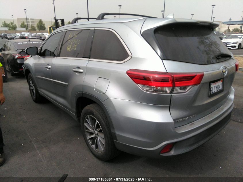 2018 TOYOTA HIGHLANDER SE/XLE - 5TDKZRFH6JS536692