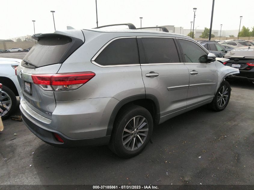 2018 TOYOTA HIGHLANDER SE/XLE - 5TDKZRFH6JS536692