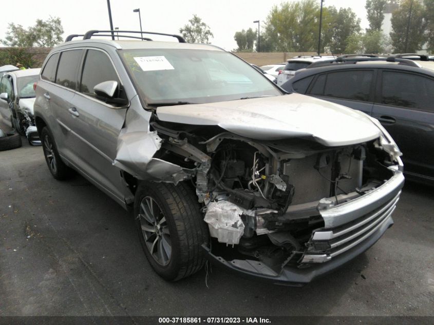 2018 TOYOTA HIGHLANDER SE/XLE - 5TDKZRFH6JS536692