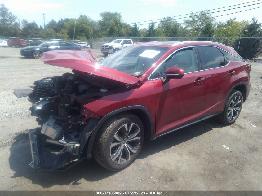 VIN 2T2BZMCA5JC165670 2018 LEXUS RX RX 350