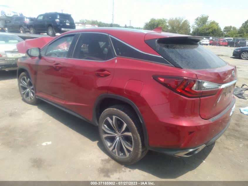 VIN 2T2BZMCA5JC165670 2018 LEXUS RX RX 350