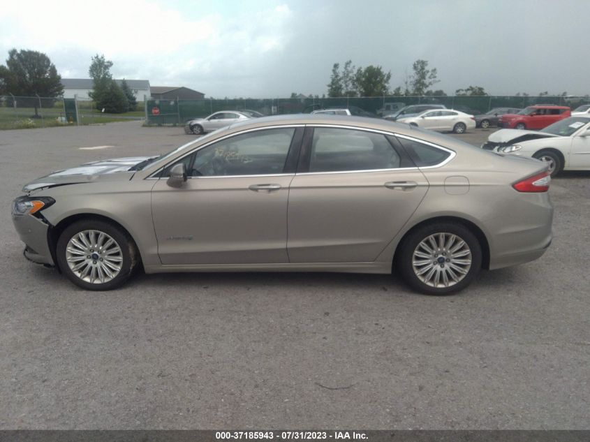 2015 FORD FUSION SE HYBRID - 3FA6P0LU9FR166133