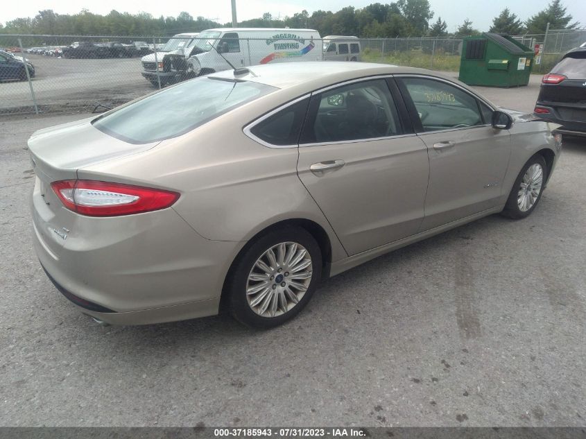 2015 FORD FUSION SE HYBRID - 3FA6P0LU9FR166133